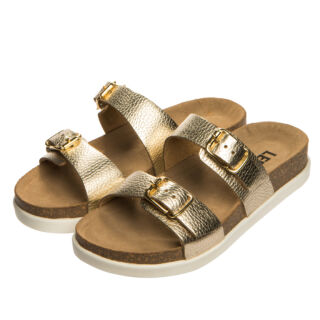 Анатомічні сабо Leon 1203 золотисті