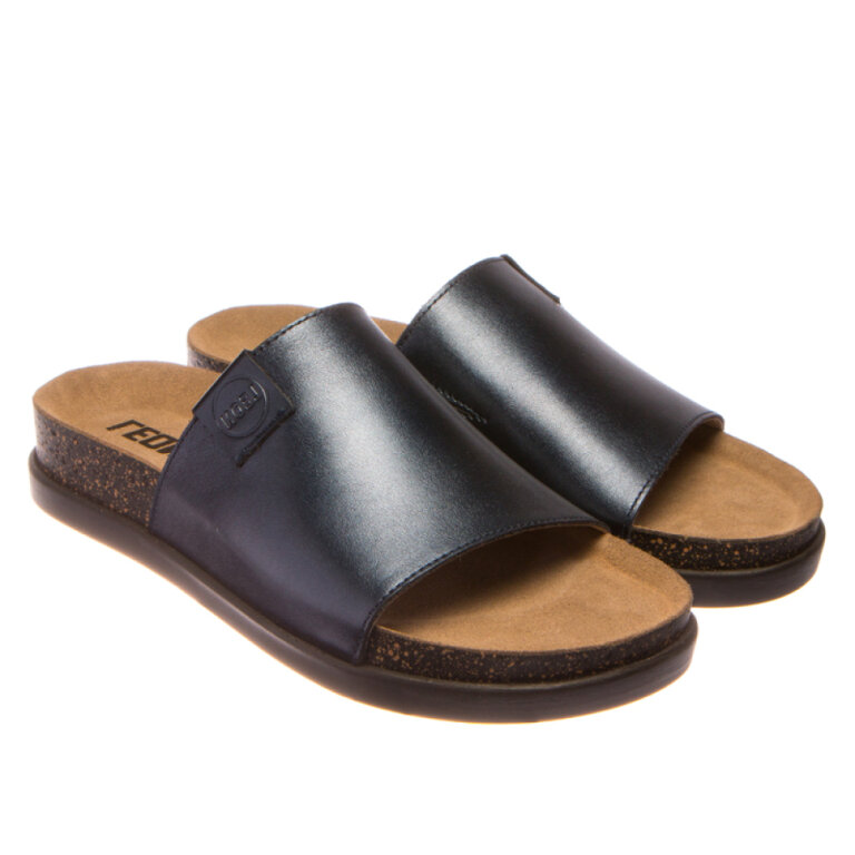 Анатомічні сабо Leon 1205 темно-сині