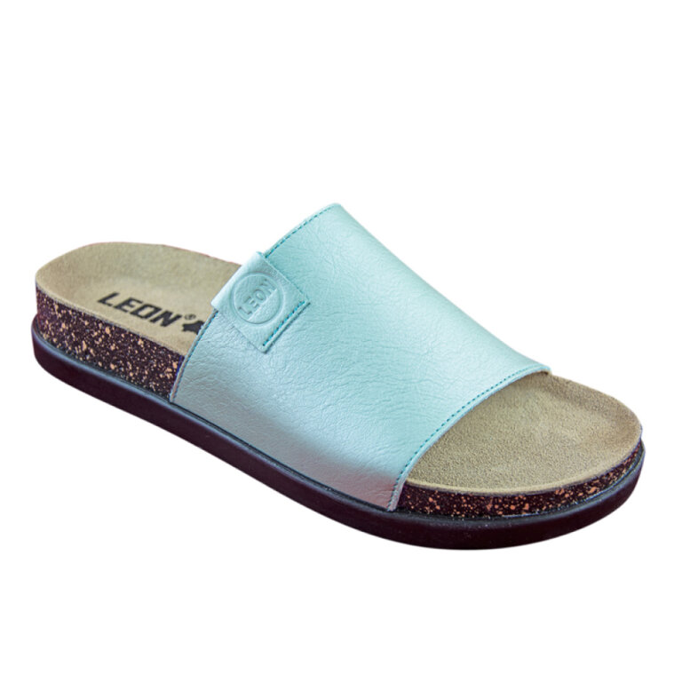 Анатомічні сабо Leon 1205 бірюзові