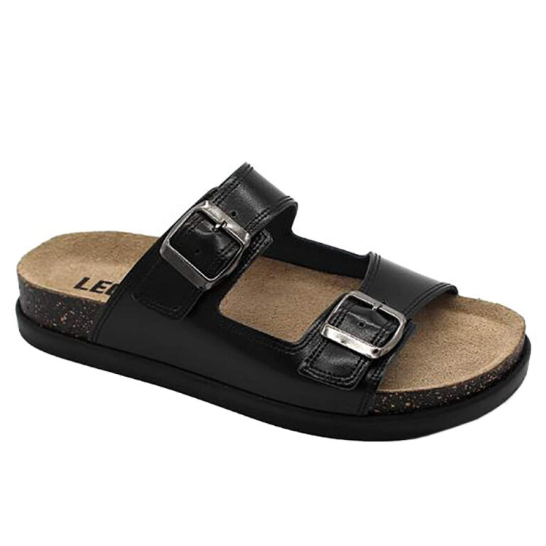 Анатомічні сабо Leon 1220 чорний