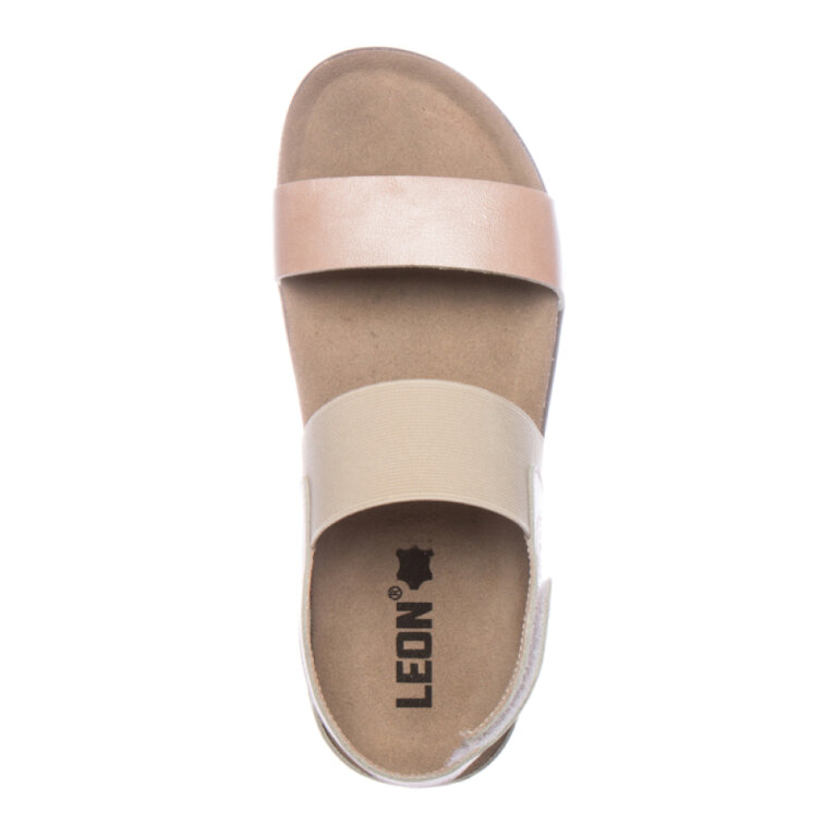 Анатомічні босоніжки Leon 1253 лососеві