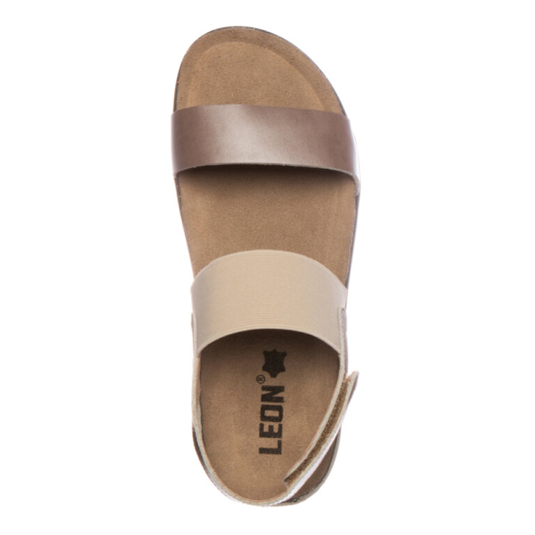 Анатомічні босоніжки Leon 1253 сірий