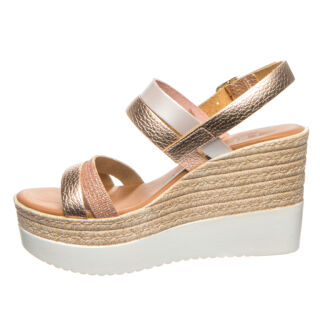 Анатомічні босоніжки-сабо Leon 1301 золотисті