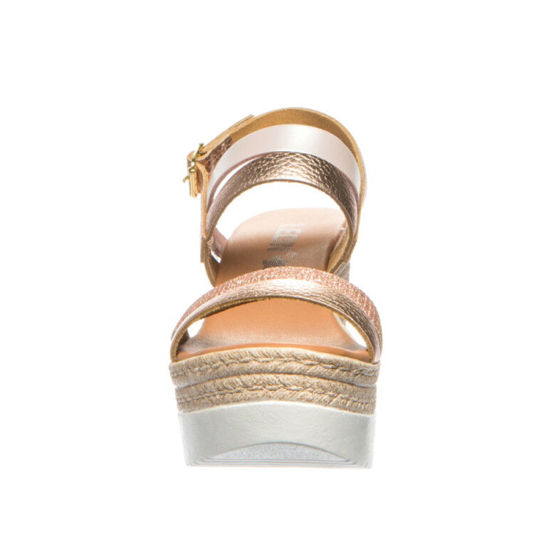 Анатомічні босоніжки-сабо Leon 1301 золотисті