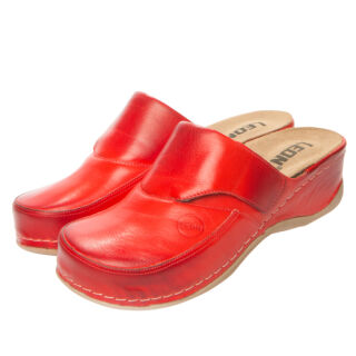 Анатомічні сабо Leon 2019 червоні