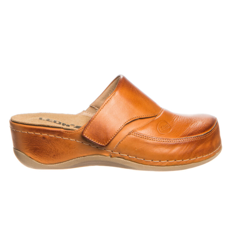Анатомічні сабо Leon 2019 коричневі