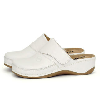 Анатомічні сабо Leon 2019 білі