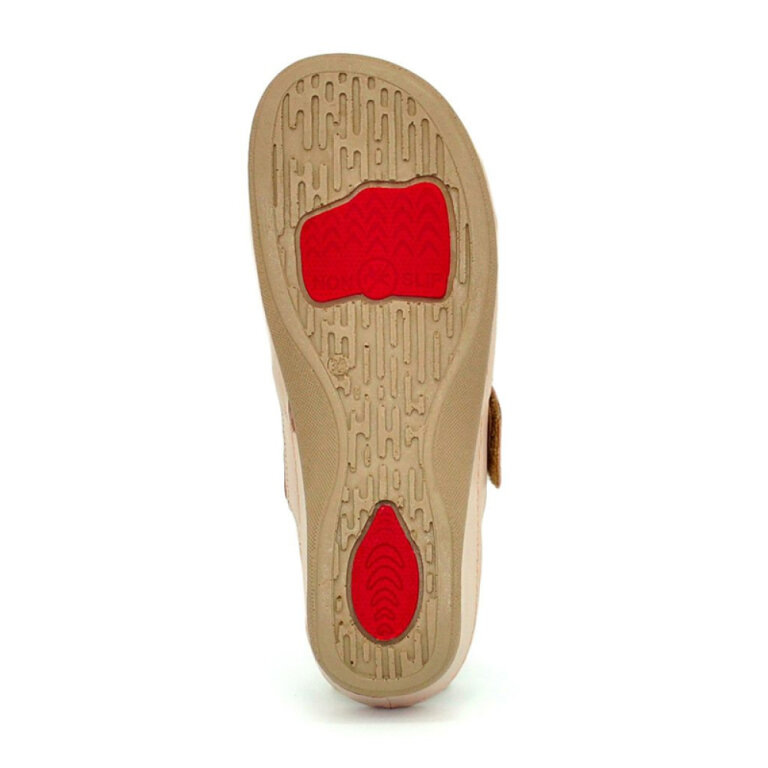 Анатомічні сабо Leon 2019 пудрові