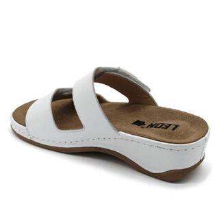 Анатомические шлепанцы Leon 2020 белый