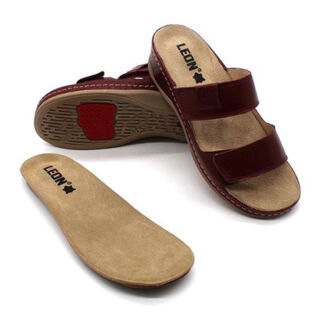 Анатомічні сабо Leon 2020 бордовий