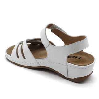 Анатомічні босоніжки Leon 2021 білий