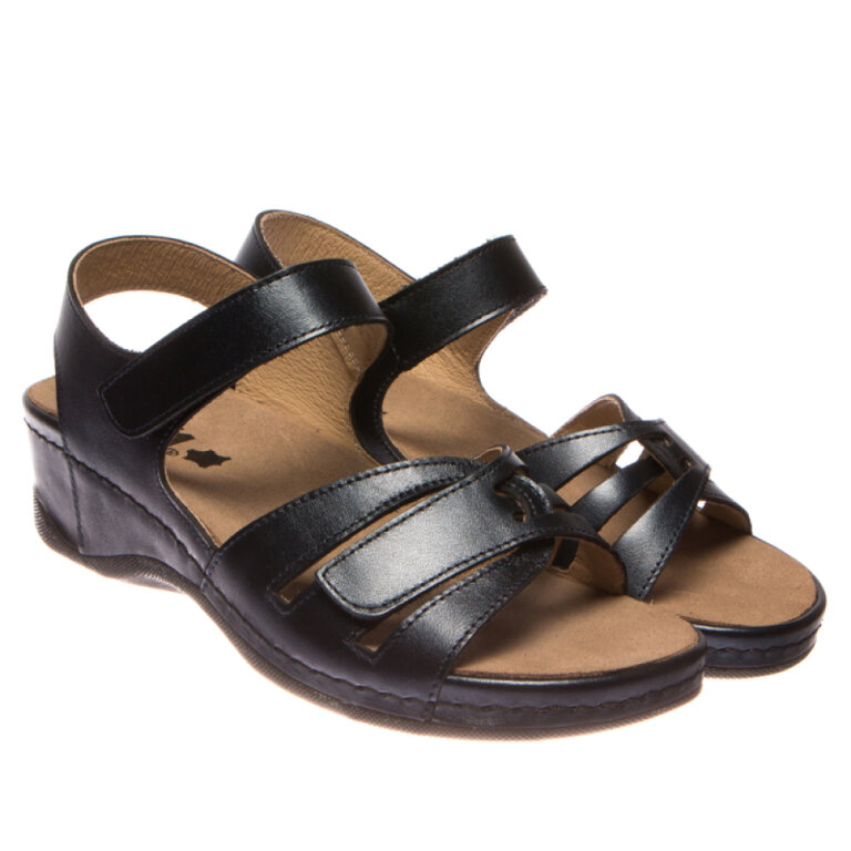 Анатомічні босоніжки Leon 2021 темно-сині