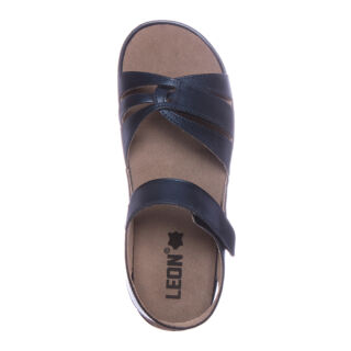 Анатомічні босоніжки Leon 2021 темно-сині
