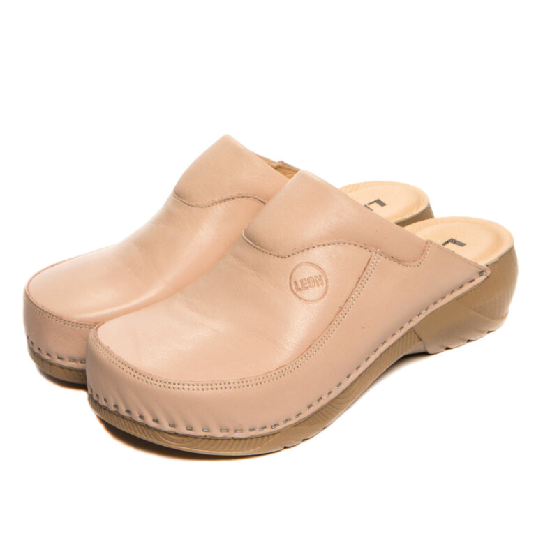 Анатомічні сабо Leon 3100 пудрові