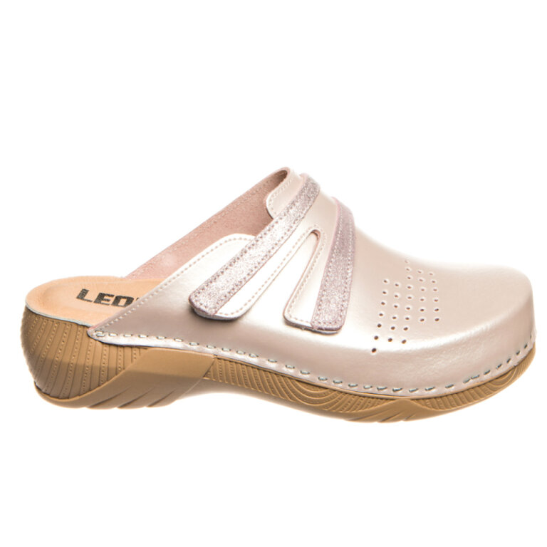 Анатомічні сабо Leon 3200 перламутрові