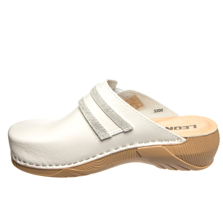 Анатомічні сабо Leon 3200 білі