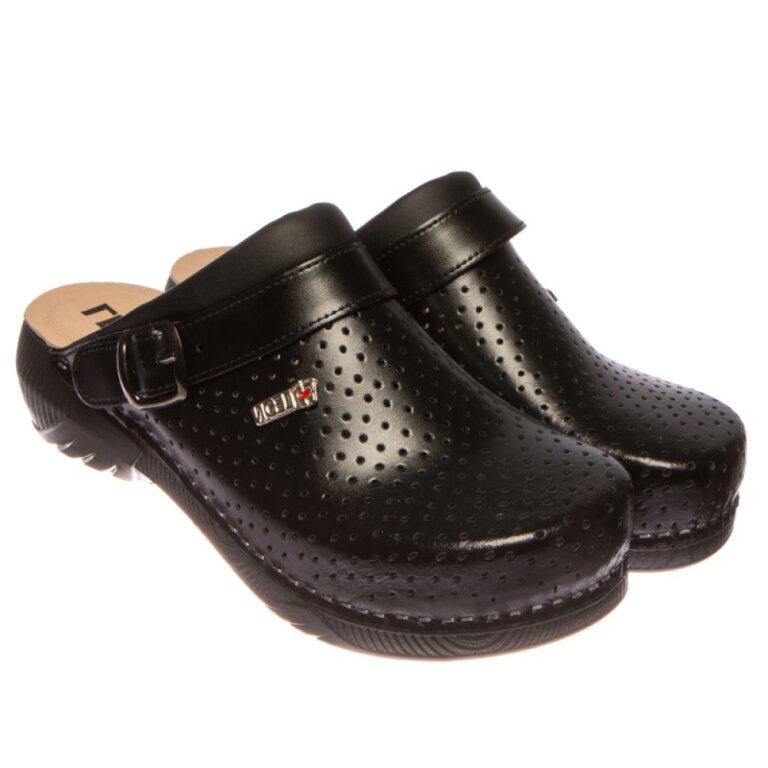 Анатомічні сабо Leon 3300 чорні