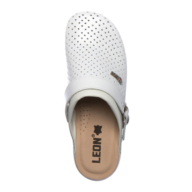 Анатомічні сабо Leon 3300 білі