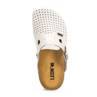 Анатомічні тапочки-сабо чоловічі Leon 700М білі
