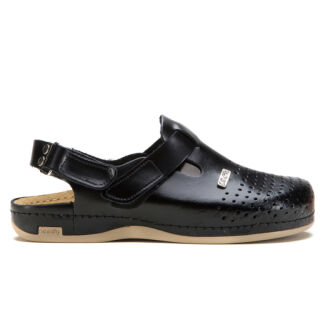 Анатомічні тапочки-сабо чоловічі Leon 701М чорні