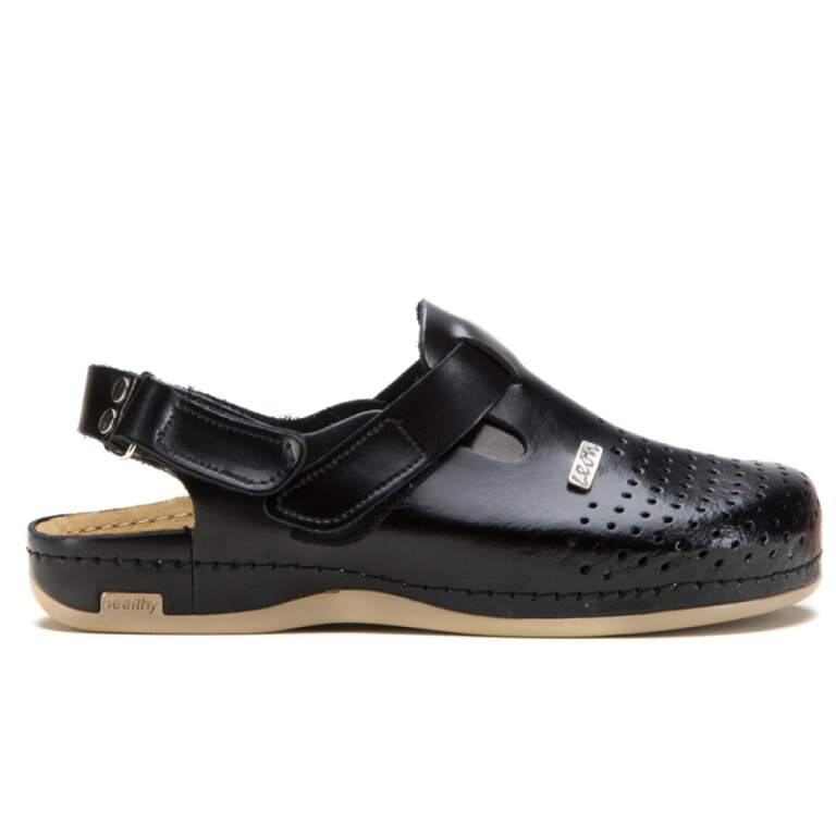 Анатомічні тапочки-сабо чоловічі Leon 701М чорні