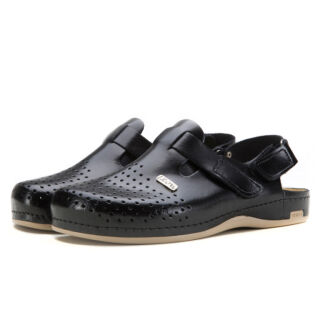 Анатомічні тапочки-сабо чоловічі Leon 701М чорні