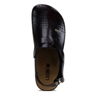 Анатомічні тапочки-сабо чоловічі Leon 701М чорні