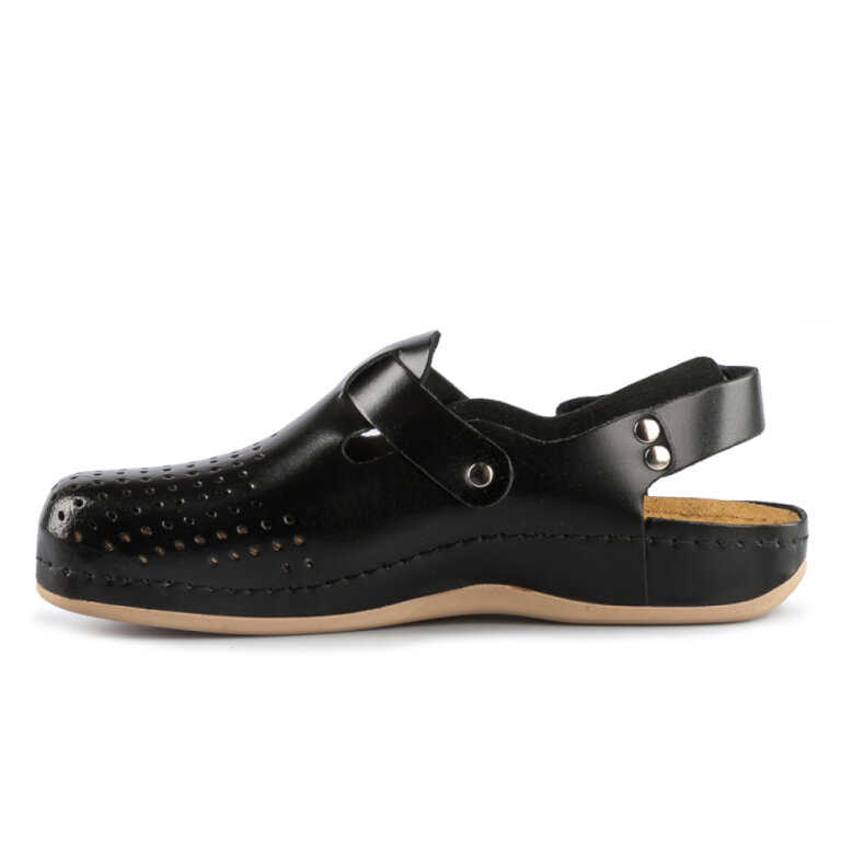 Анатомічні тапочки-сабо чоловічі Leon 701М чорні