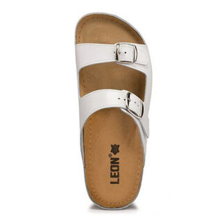 Анатомічні тапочки-сабо чоловічі Leon 702М білі