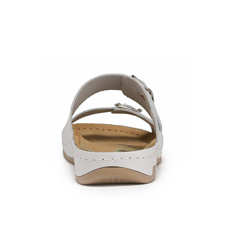 Анатомічні тапочки-сабо чоловічі Leon 702М білі