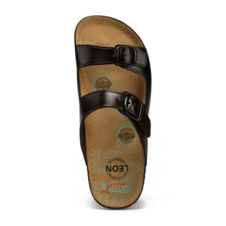 Анатомічні тапочки-сабо чоловічі Leon 702М чорні