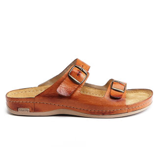 Анатомічні тапочки-сабо чоловічі Leon 703М коричневі