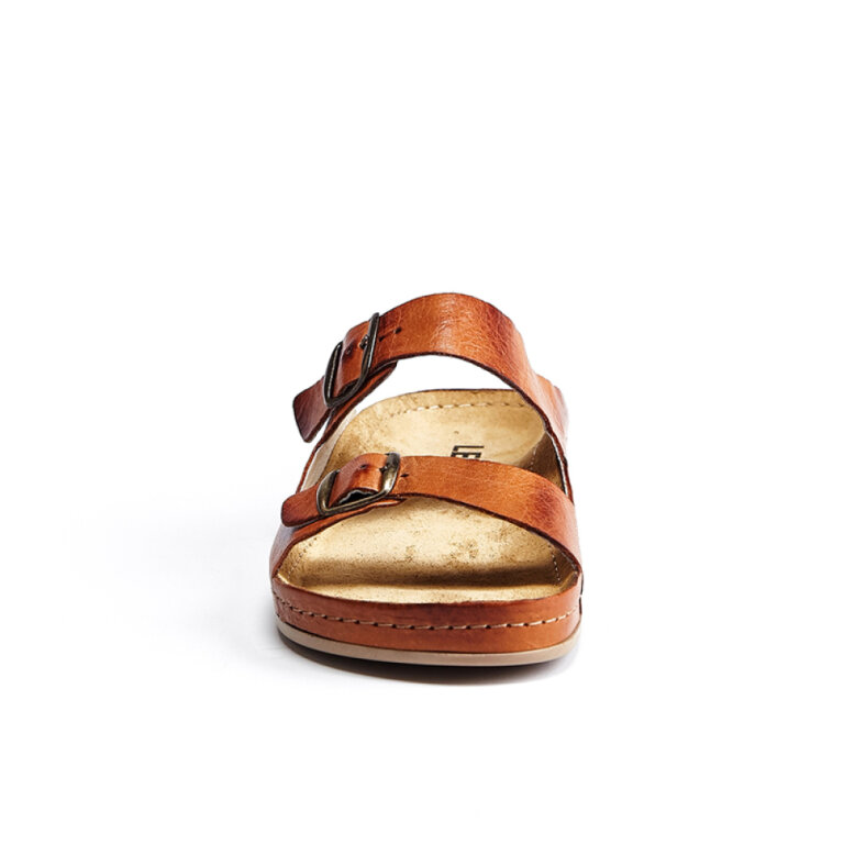 Анатомічні тапочки-сабо чоловічі Leon 703М коричневі