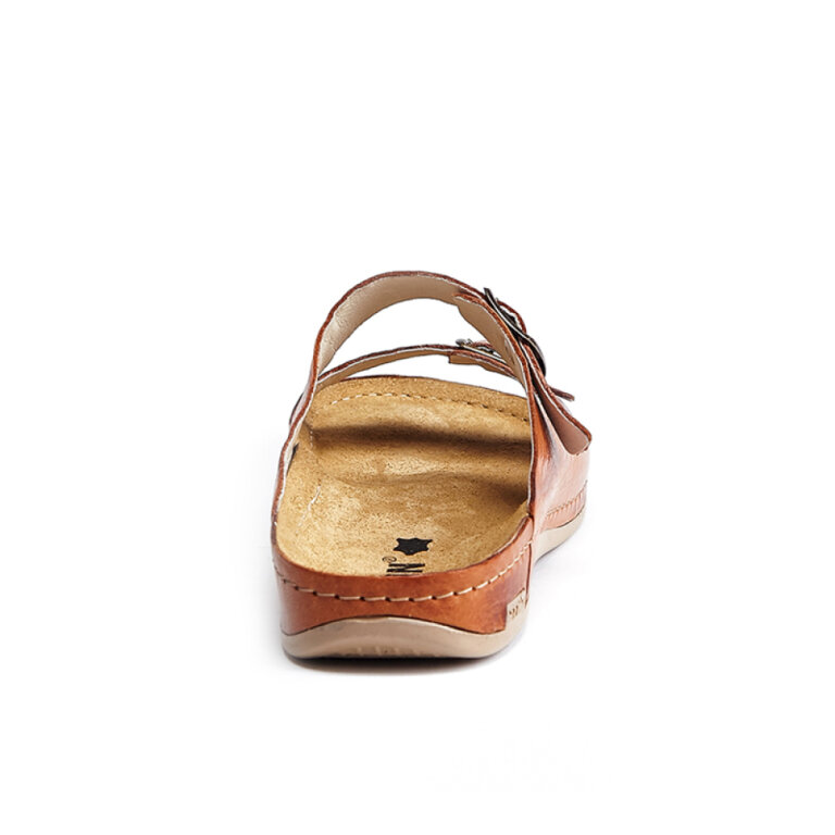 Анатомічні тапочки-сабо чоловічі Leon 703М коричневі