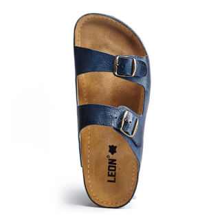 Анатомічні тапочки-сабо чоловічі Leon 703М сині