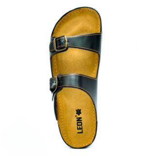 Анатомічні тапочки-сабо чоловічі Leon 703М чорні