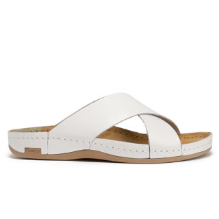 Анатомічні тапочки-сабо чоловічі Leon 705М білі