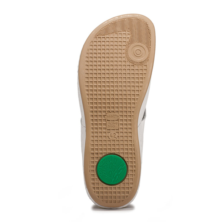 Анатомічні тапочки-сабо чоловічі Leon 705М білі