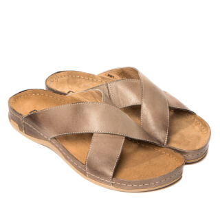 Анатомічні тапочки-сабо чоловічі Leon 706М cірі