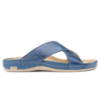 Анатомічні тапочки-сабо чоловічі Leon 706М сині