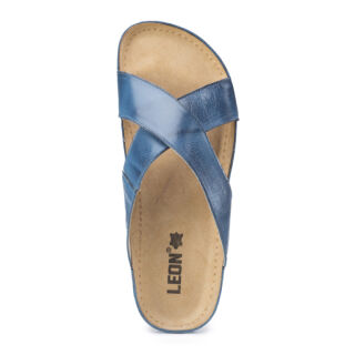 Анатомічні тапочки-сабо чоловічі Leon 706М сині