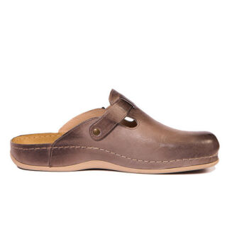 Анатомічні тапочки-сабо чоловічі Leon 707М cірі