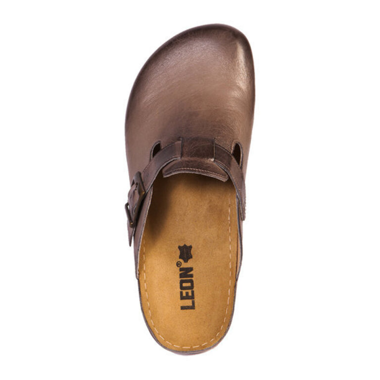 Анатомічні тапочки-сабо чоловічі Leon 707М cірі