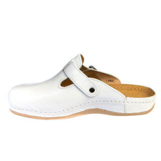 Анатомічні тапочки-сабо чоловічі Leon 707М білі