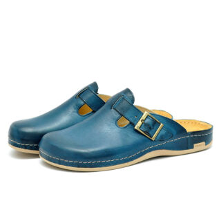 Анатомічні тапочки-сабо чоловічі Leon 707М сині