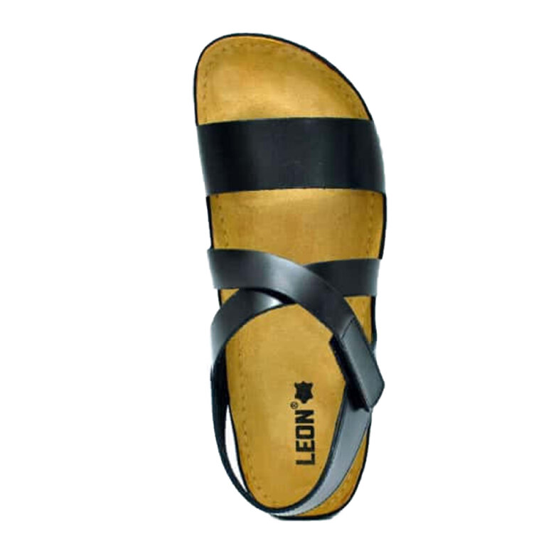 Анатомічні тапочки-сабо чоловічі Leon 710М чорні