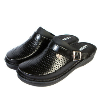 Анатомічні тапочки-сабо чоловічі Leon V202М чорні