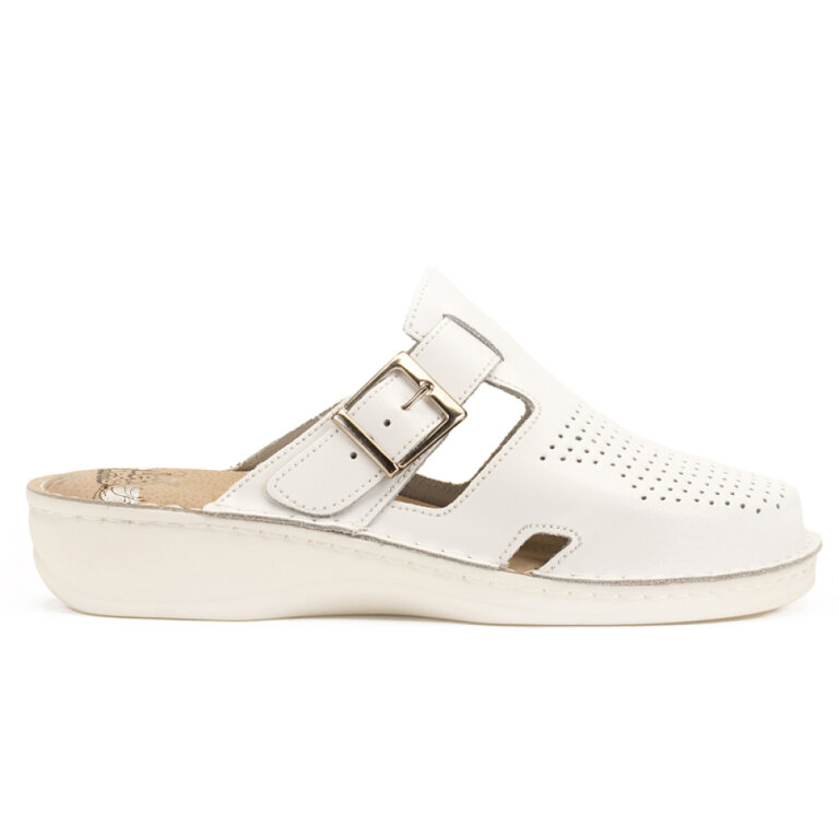 Анатомічні тапочки-сабо чоловічі Leon V270М білі