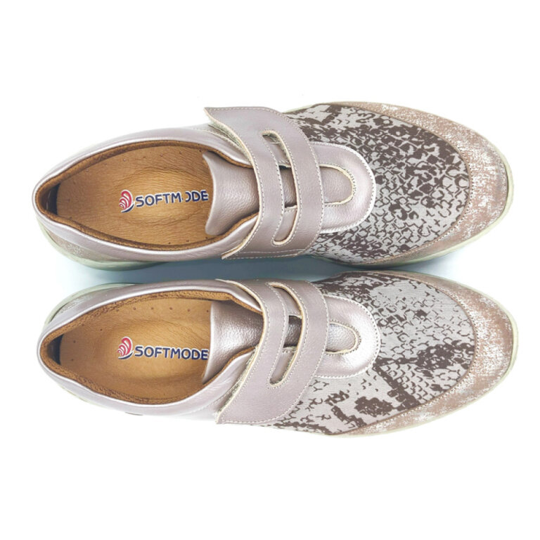 Анатомическая обувь для взрослых демисезонная анатомическая Softmode Bossa Taupe