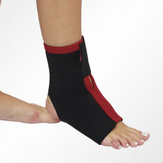 Неопреновый голеностопный бандаж Aurafix 401 эластичный